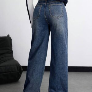 High Waist Wide Leg Jeans