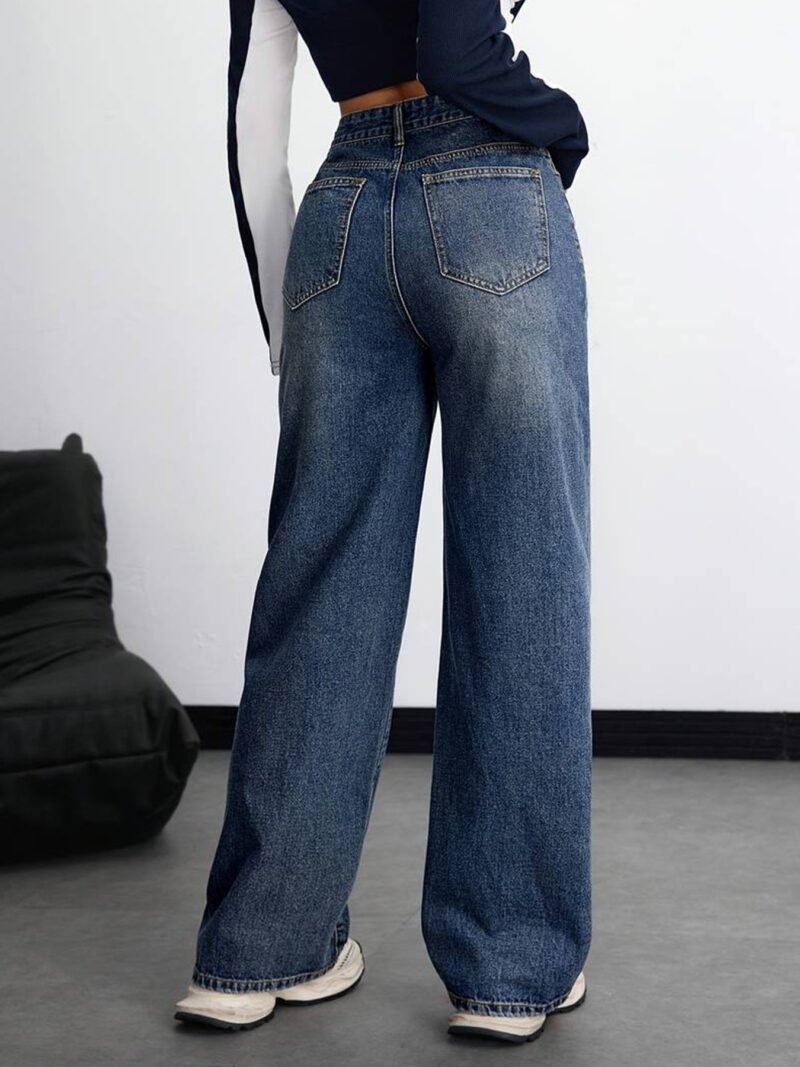 High Waist Wide Leg Jeans
