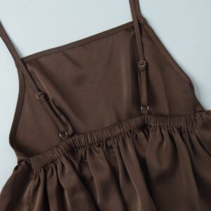 Backless Ruched Cami Top