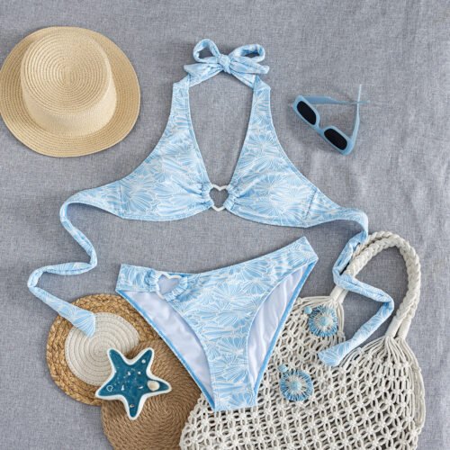 Halter Cutout Swimsuit