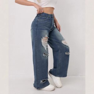 High Waist Wide Leg Jeans