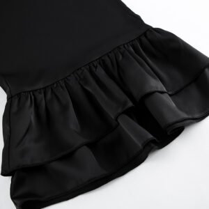 Ruched Straight Trousers