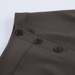 Asymmetric High Waist Skirt