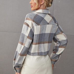 Check Shacket Jacket