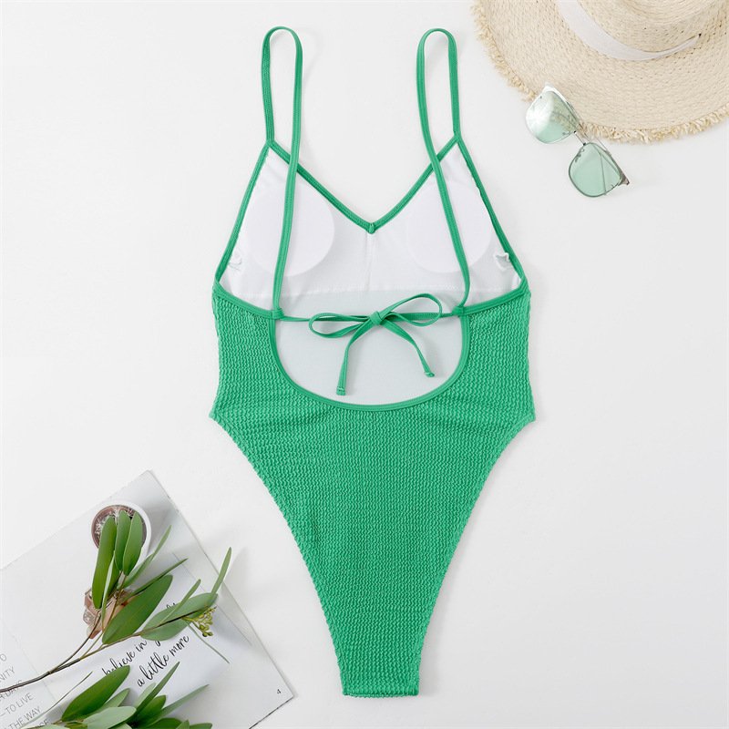 Deep V Bikini Swimsuit