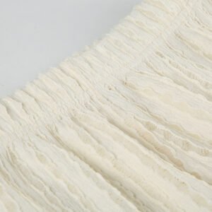 Textured Straight Leg Trousers