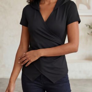 Ruched Slim T-Shirt Top