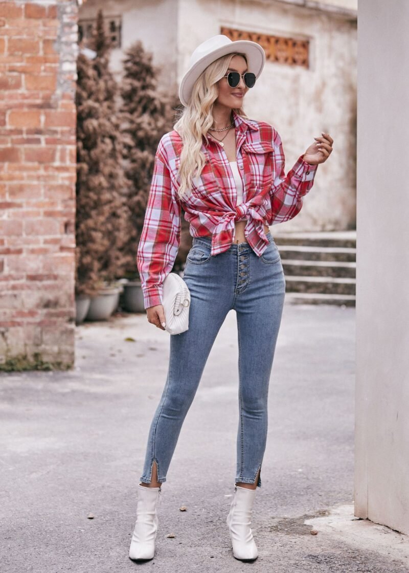 O1CN01juboFG1KExajpXWEx_3418581133-0-cib.jpg Plaid Oversized Shirt Jacket