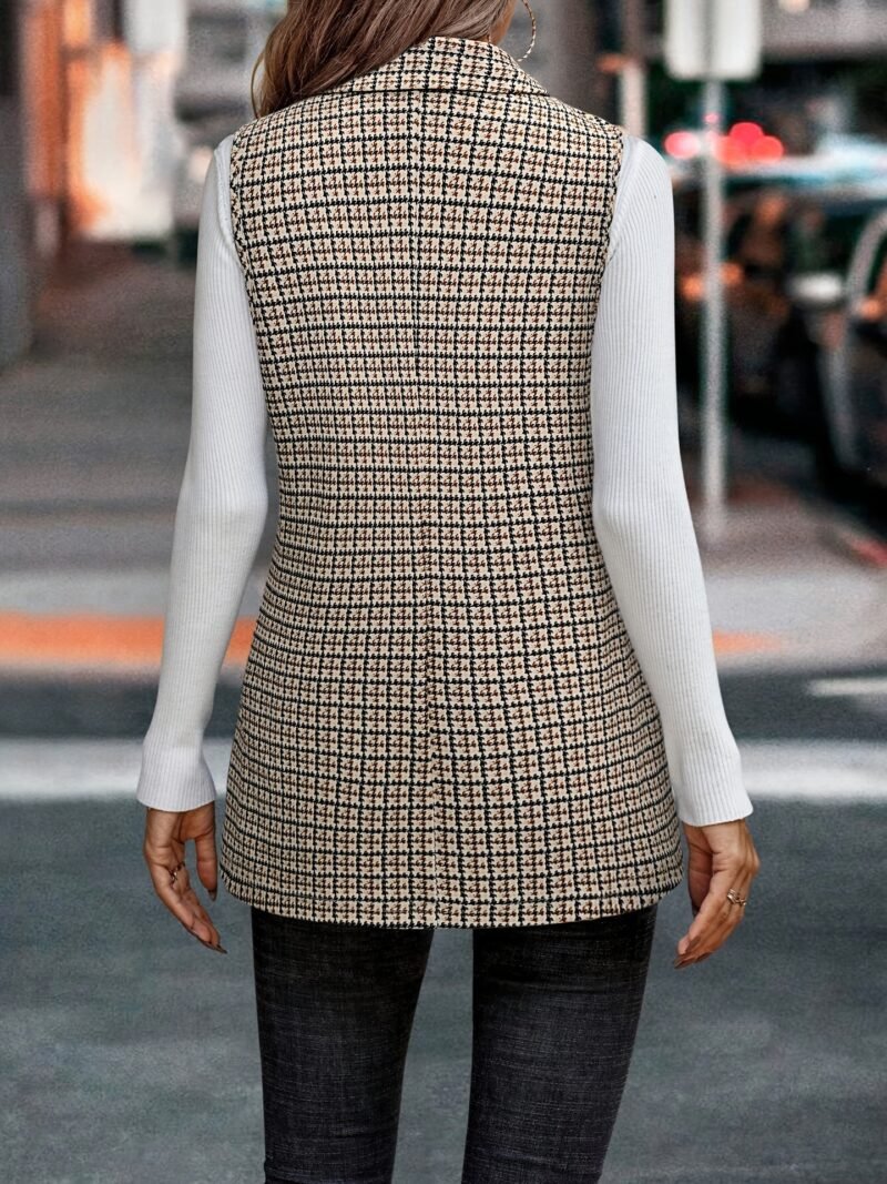 Double Breasted Knit Vest
