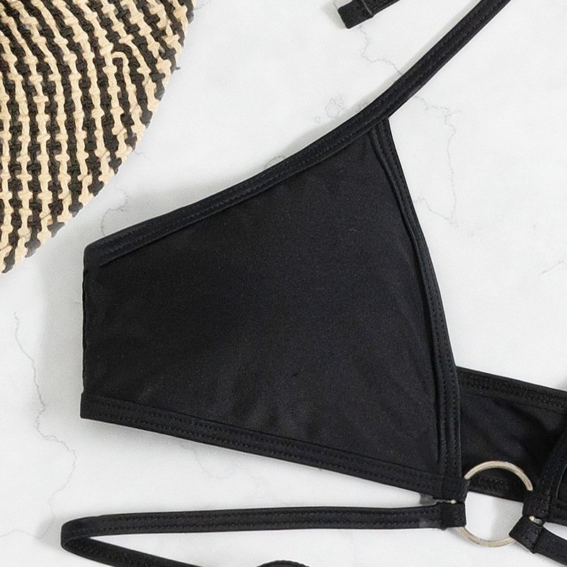 Halter Tulle Swim Set