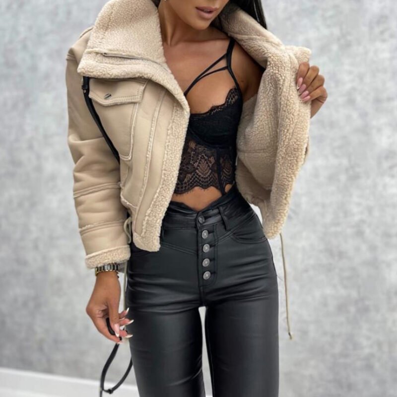 Lined Short Zip Jacket