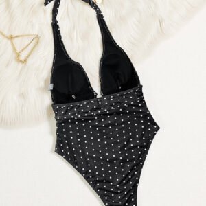 Polka Dot One Piece Swimsuit