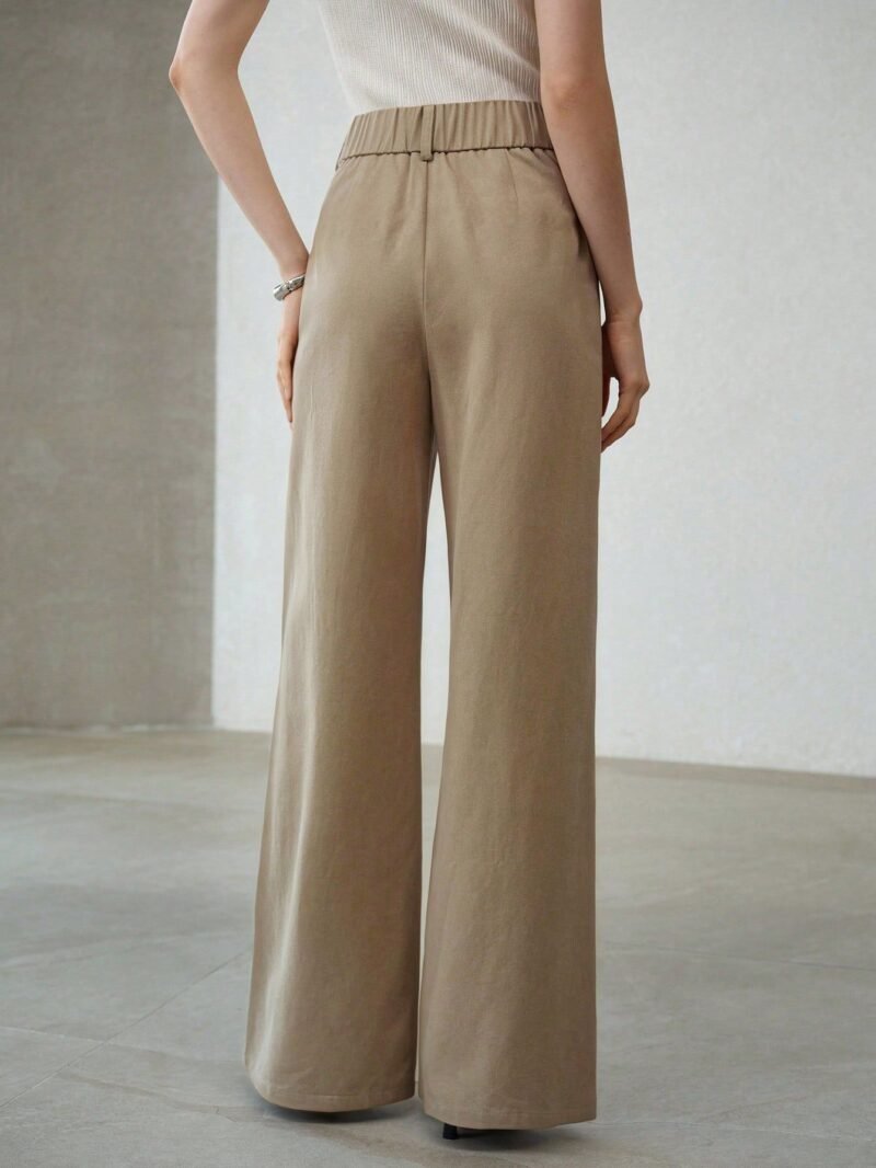 High Rise Straight Pants