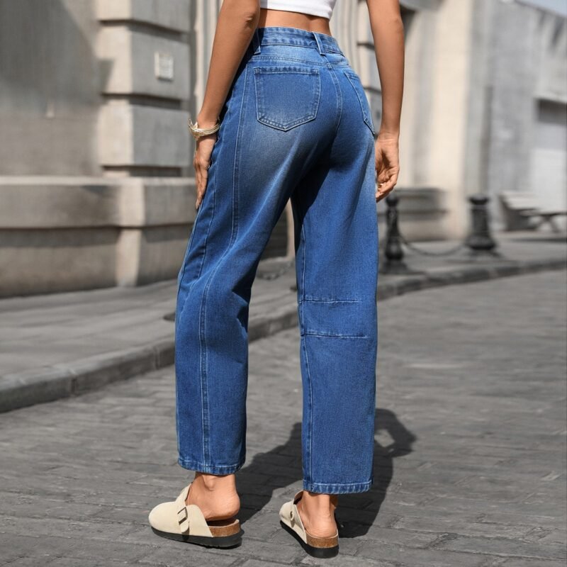 Washed Wide Leg Jeans