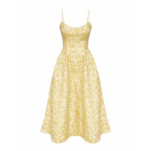 Jacquard Midi Dress