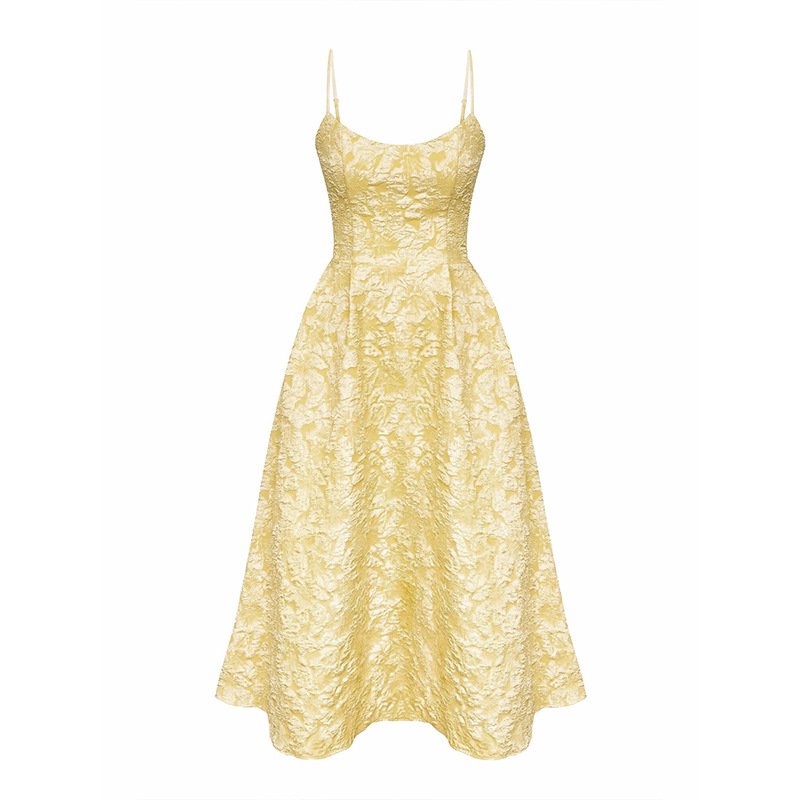 Jacquard Midi Dress