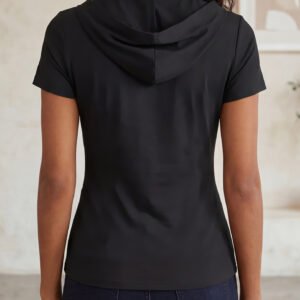 Ruched Slim T-Shirt Top