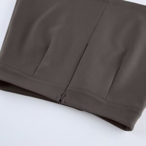 Asymmetric High Waist Skirt