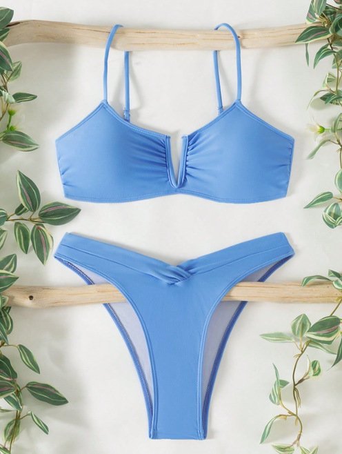 Ruched Bikini Set