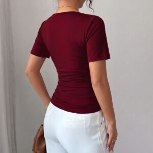 Pearl Trim Slim T-Shirt