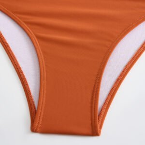 Asymmetric Ruched Bikini Set