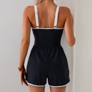 Ruched Sleeveless Swimsuit