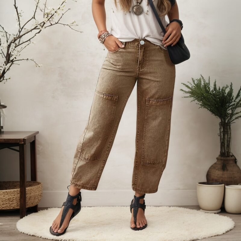 O1CN01oB9YYm1hxbbdLBRuk_2219869834344-0-cib.jpg High Rise Barrel Jeans