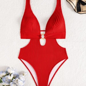 Cutout Ring Swimsuit