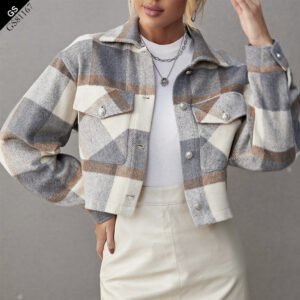 Check Shacket Jacket