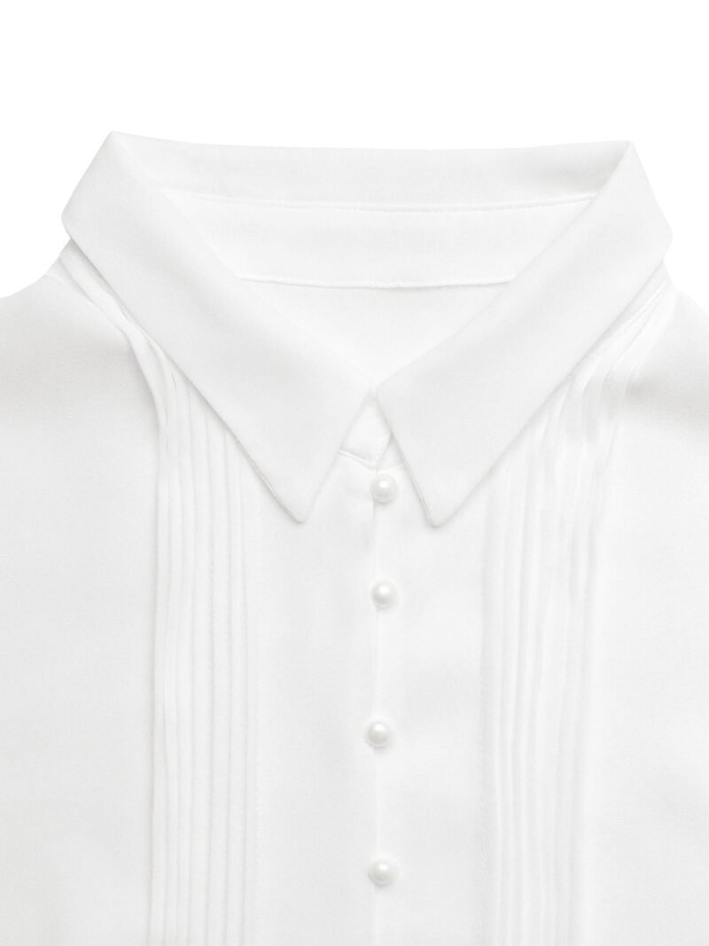 Belted Shirt Midi Dress