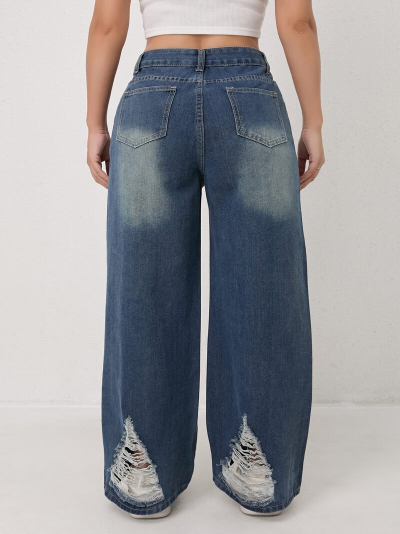High Waist Wide Leg Jeans