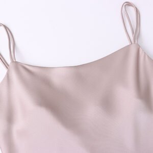 Ribbon Detail Satin Cami Dress