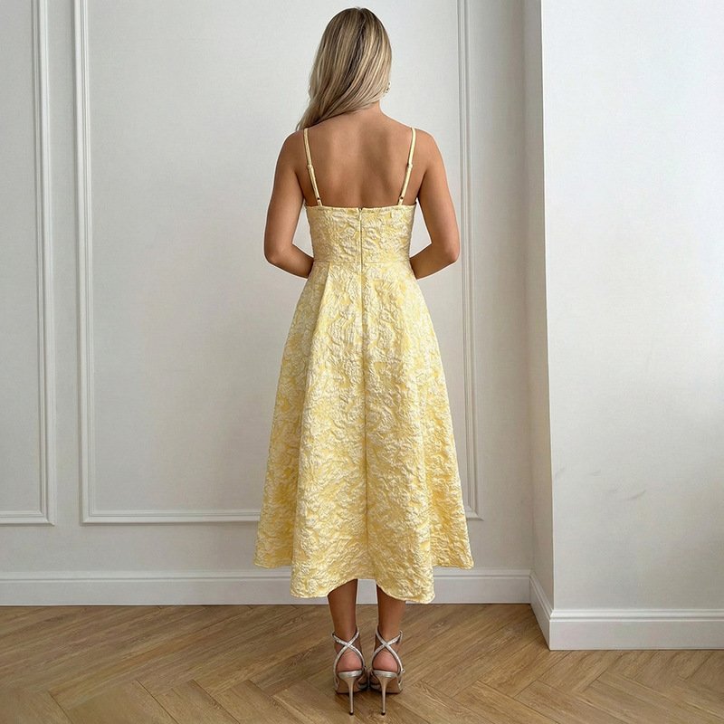 Jacquard Midi Dress