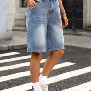 O1CN01sGFVEe27j77eYJmdp_2209232507832-0-cib.jpg High Rise Denim Shorts