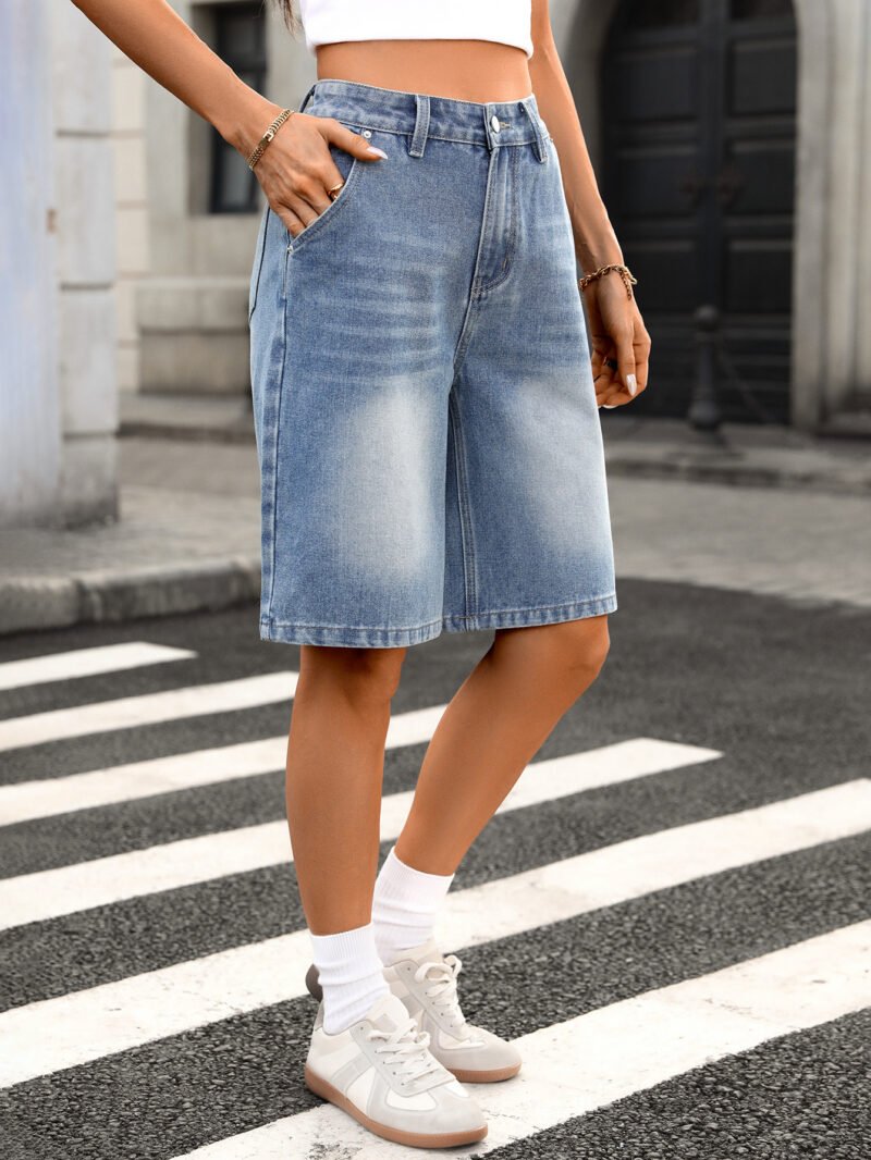O1CN01sGFVEe27j77eYJmdp_2209232507832-0-cib.jpg High Rise Denim Shorts