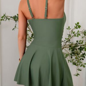 Ruched Asymmetric Swimsuit