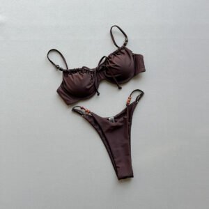 O1CN01szPXNz1ykBUsqZuuG_2217704606616-0-cib.jpg Ruched Tie Strap Bikini
