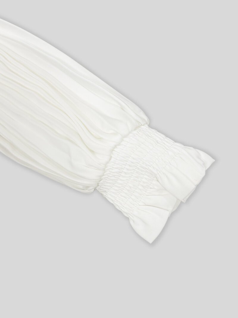 Smocked Off-Shoulder Dress
