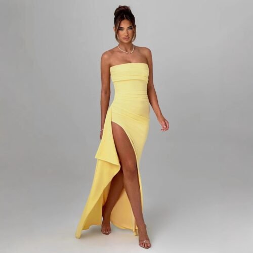 O1CN01tpKLkp1OB4rBbUfo7_2469031666-0-cib.jpg Asymmetric Strapless Maxi Dress