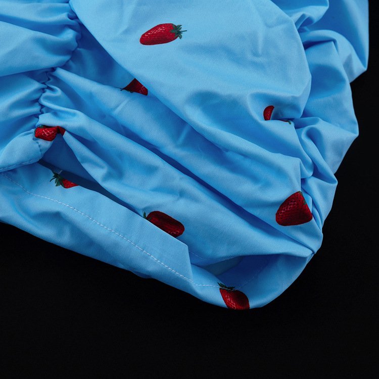Collared Puff Sleeve Bodycon Dress