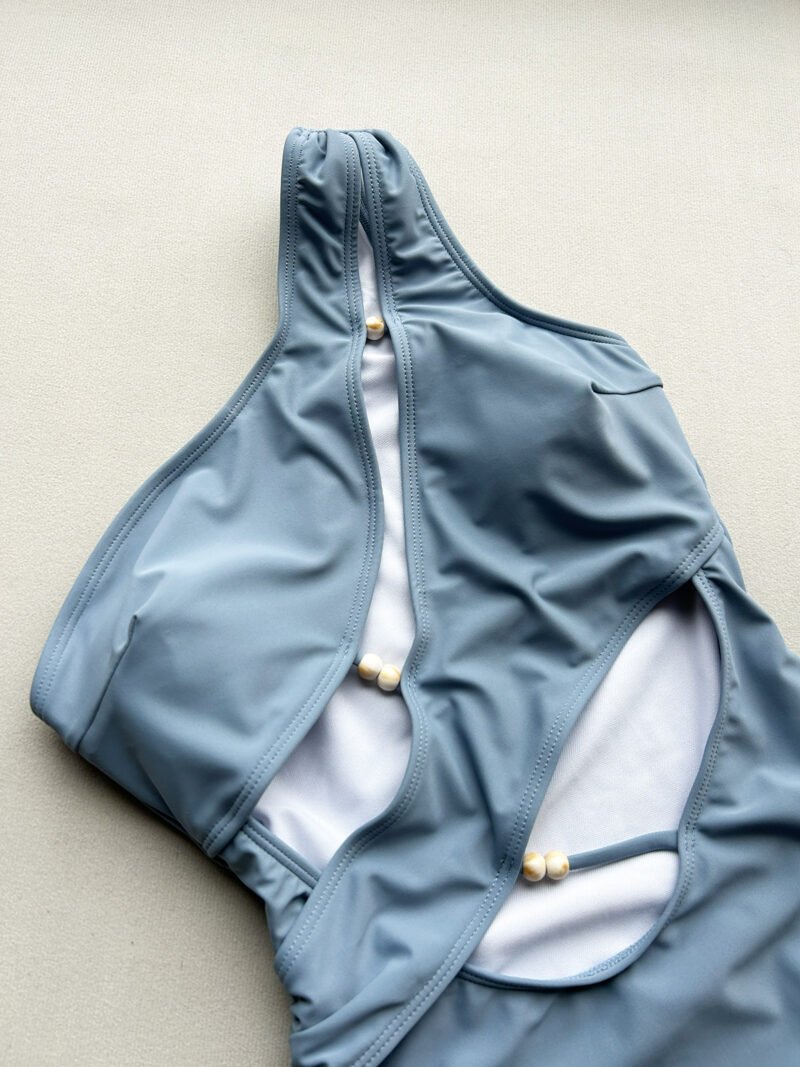 Asymmetric Cutout Swimsuit
