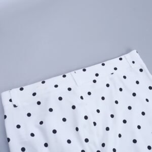 Polka Dot Cropped Pants