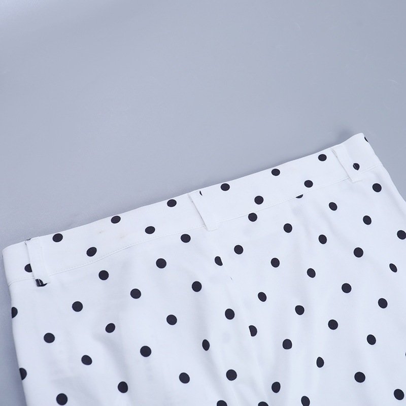 Polka Dot Cropped Pants