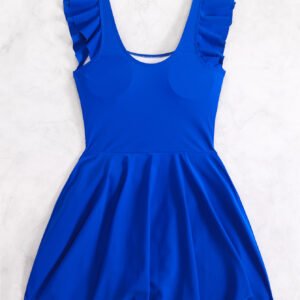 Ruched Asymmetric Swimsuit