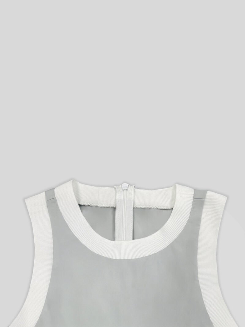 Ruched Sleeveless Maxi Dress