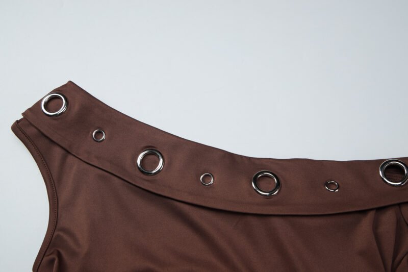One Shoulder Tie Top