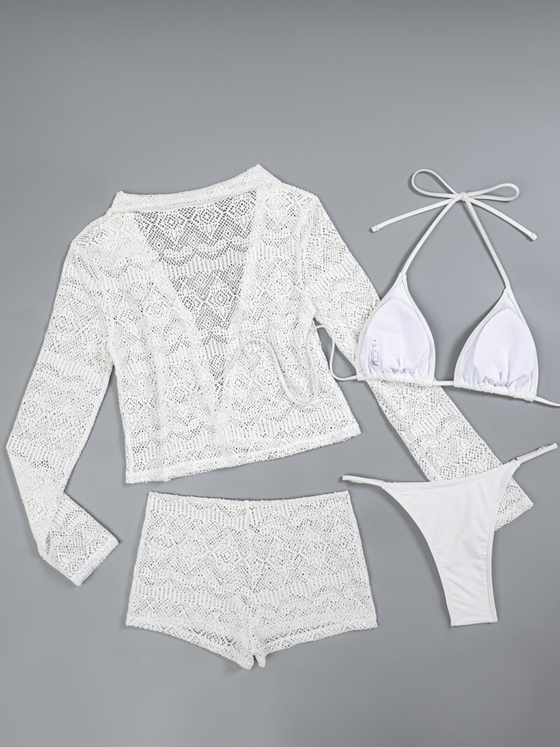Hollow Out Halter Bikini