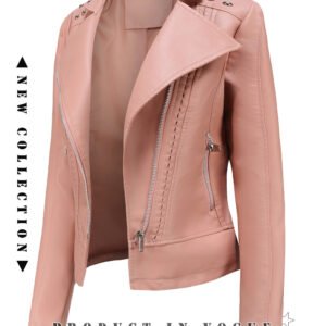 Rivet Leather Motorcycle Jacket