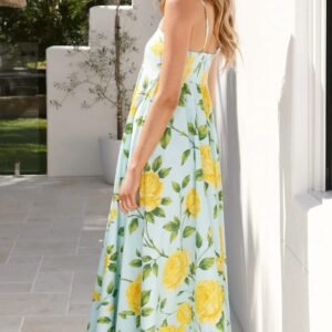 Floral Smocked Maxi Dress