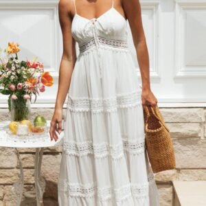 Lace Trim Cami Dress